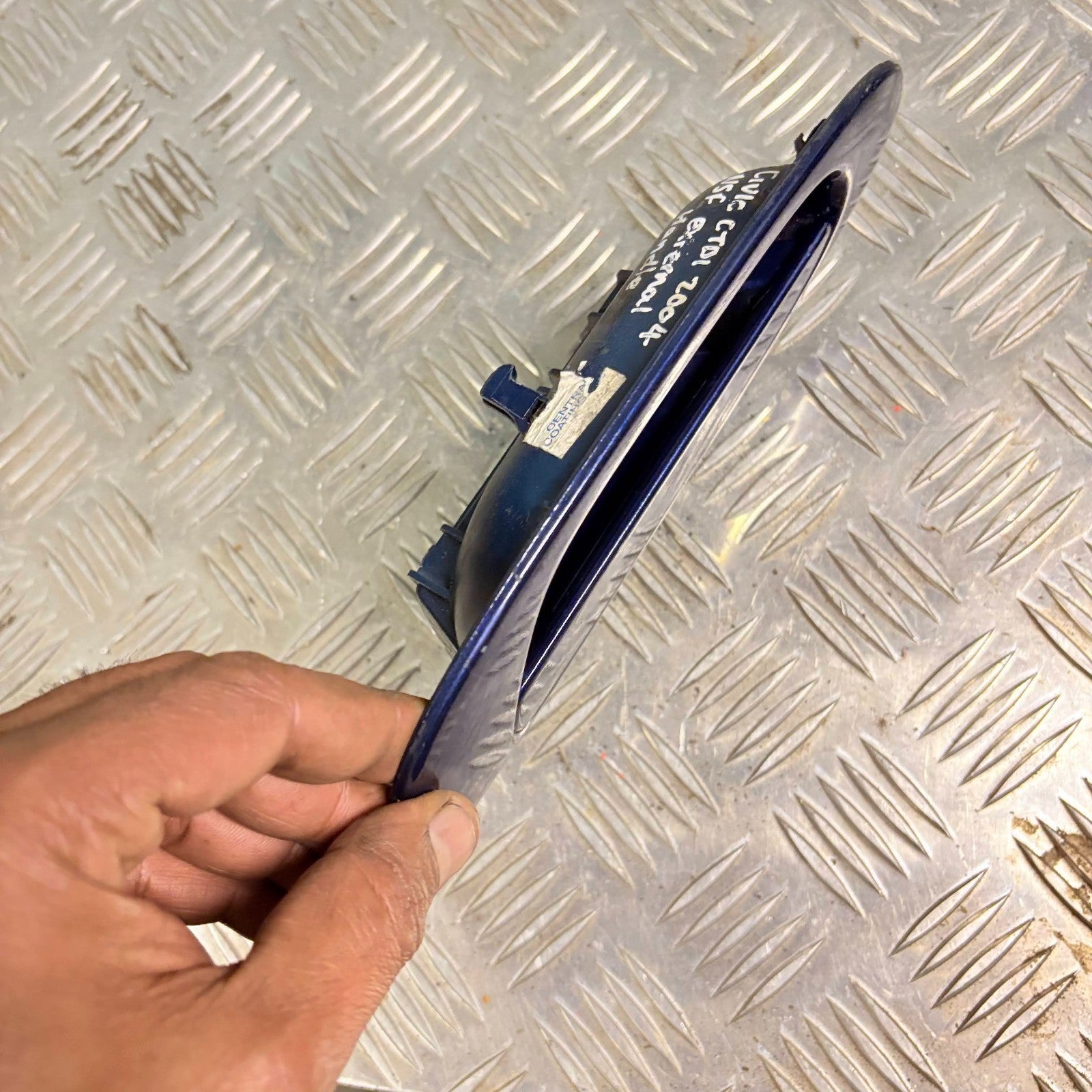 Honda Civic Mk7 2001-2005 LHS Front Outer Door Handle Blue (EP/EU)