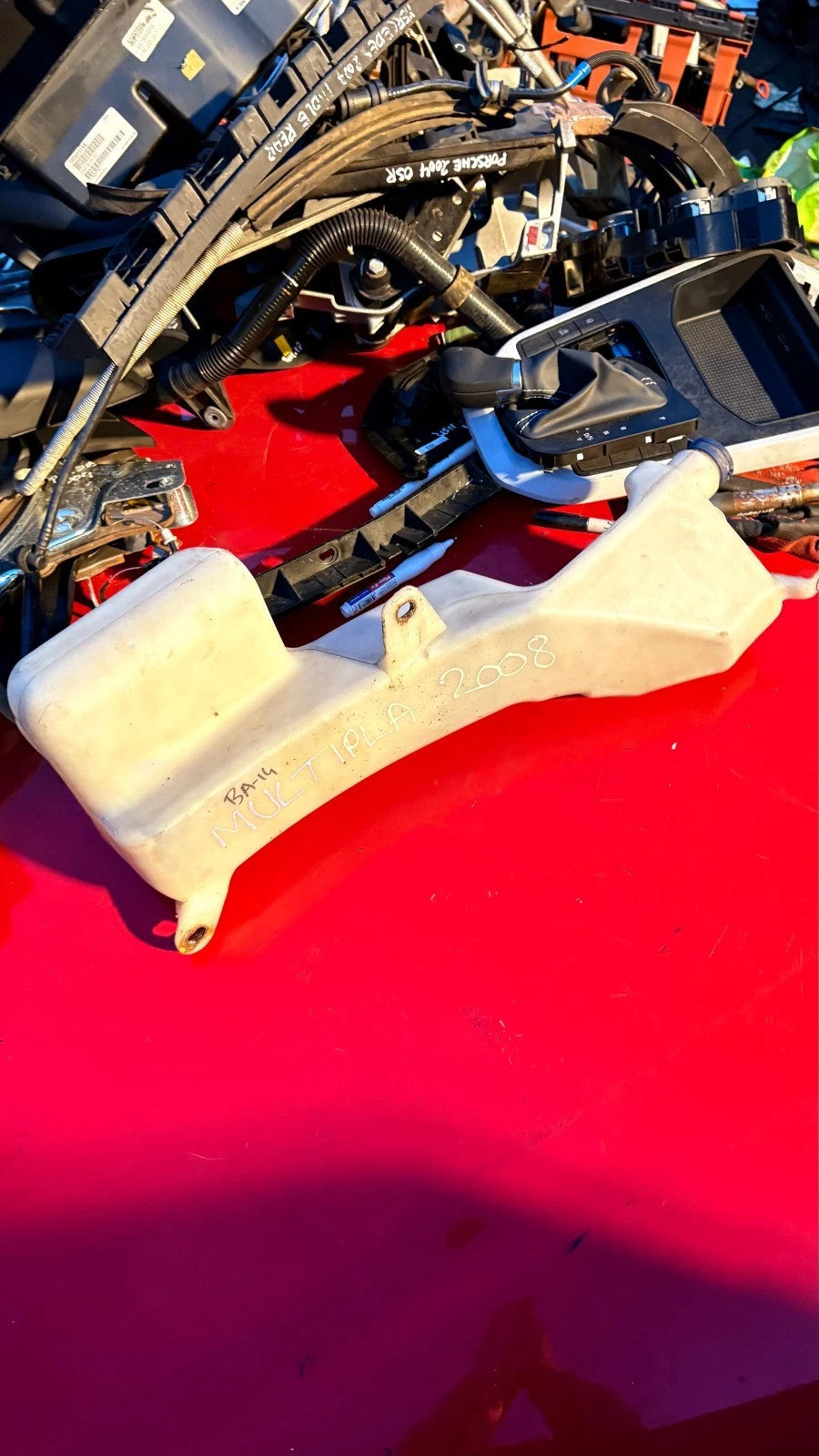 Fiat Multipla 2004-2010 Windscreen Washer Reservoir Tank Bottle + Pump 46518830