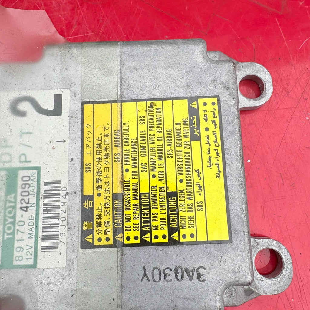 2001 TOYOTA RAV 4 AIRBAG ECU CONTROL MODULE 89170-42090