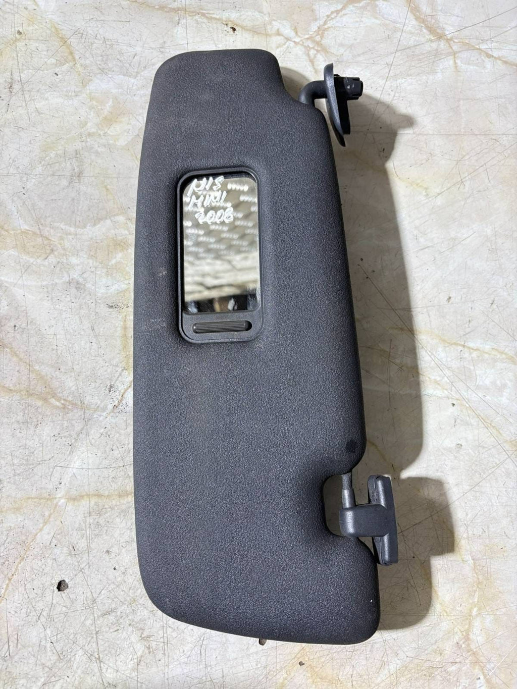 2008 Mini R56 PASSENGER FRONT SUN VISOR BLACK Part