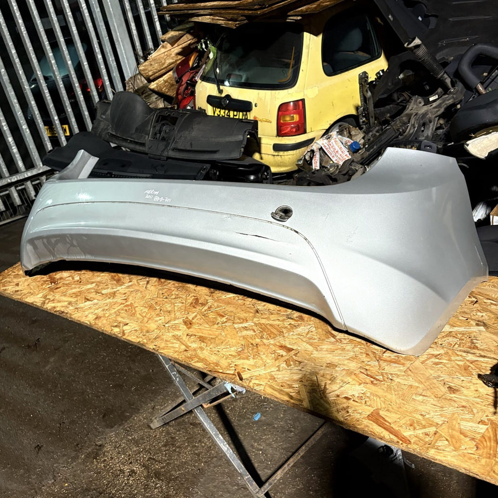VAUXHALL MERIVA B 2011 REAR BUMPER SILVER