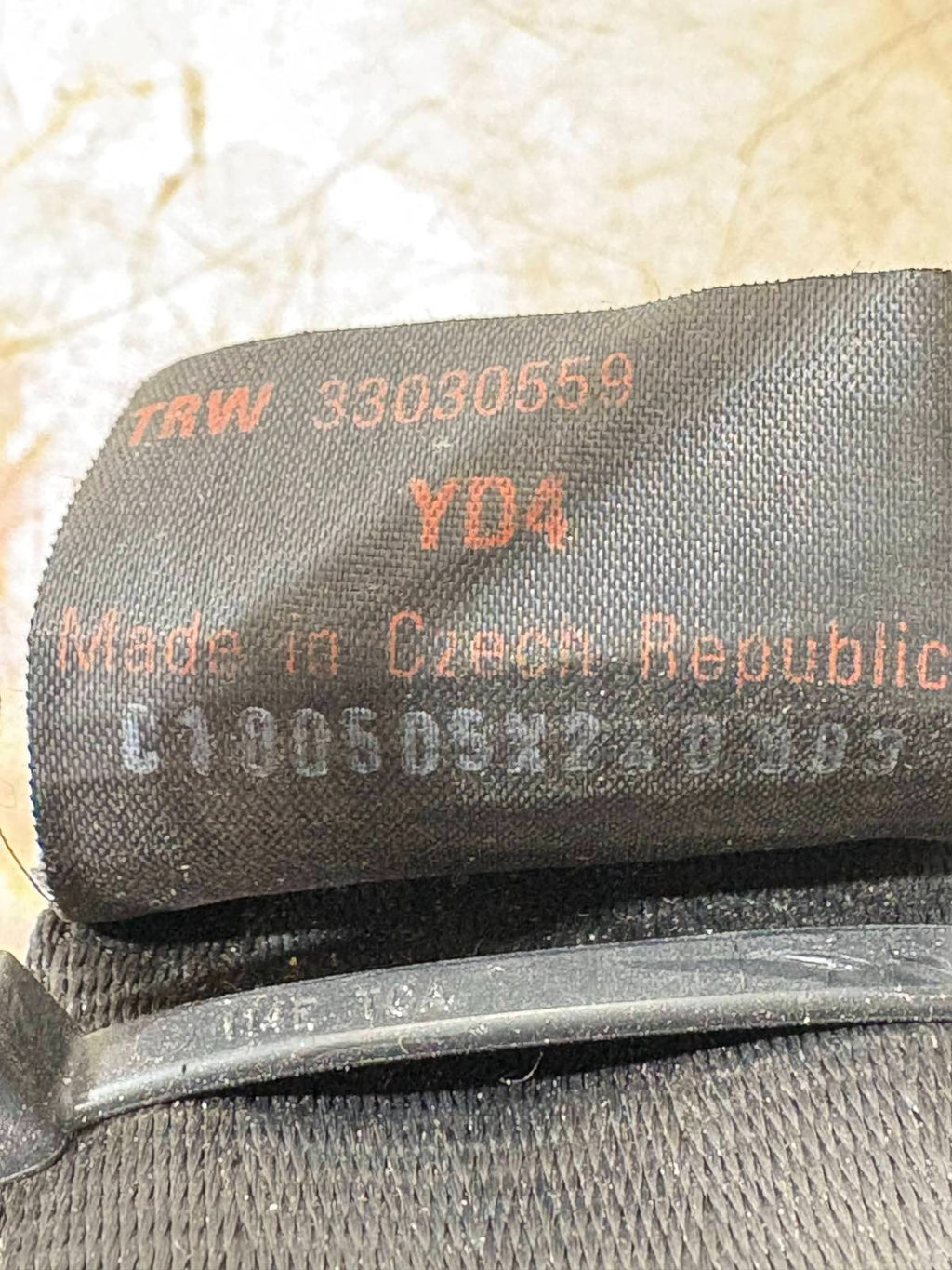 SEAT Ibiza 6L 2002-2008 3DR Rear Left N/S Seat Belt Retractor 6L0857805B