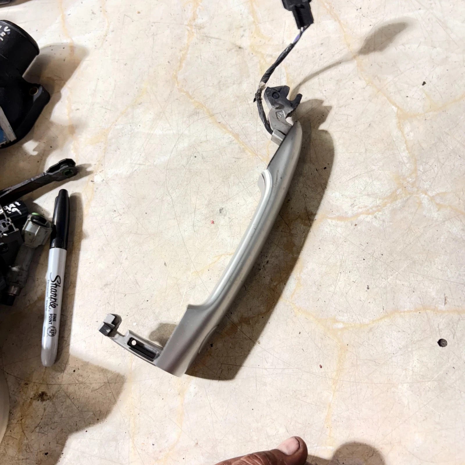 RENAULT MEGANE MK2 2002-2009 FRONT LEFT SIDE DOOR HANDLE 8200289825