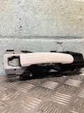 Seat Ibiza Driver Front External Door Handle White 2012