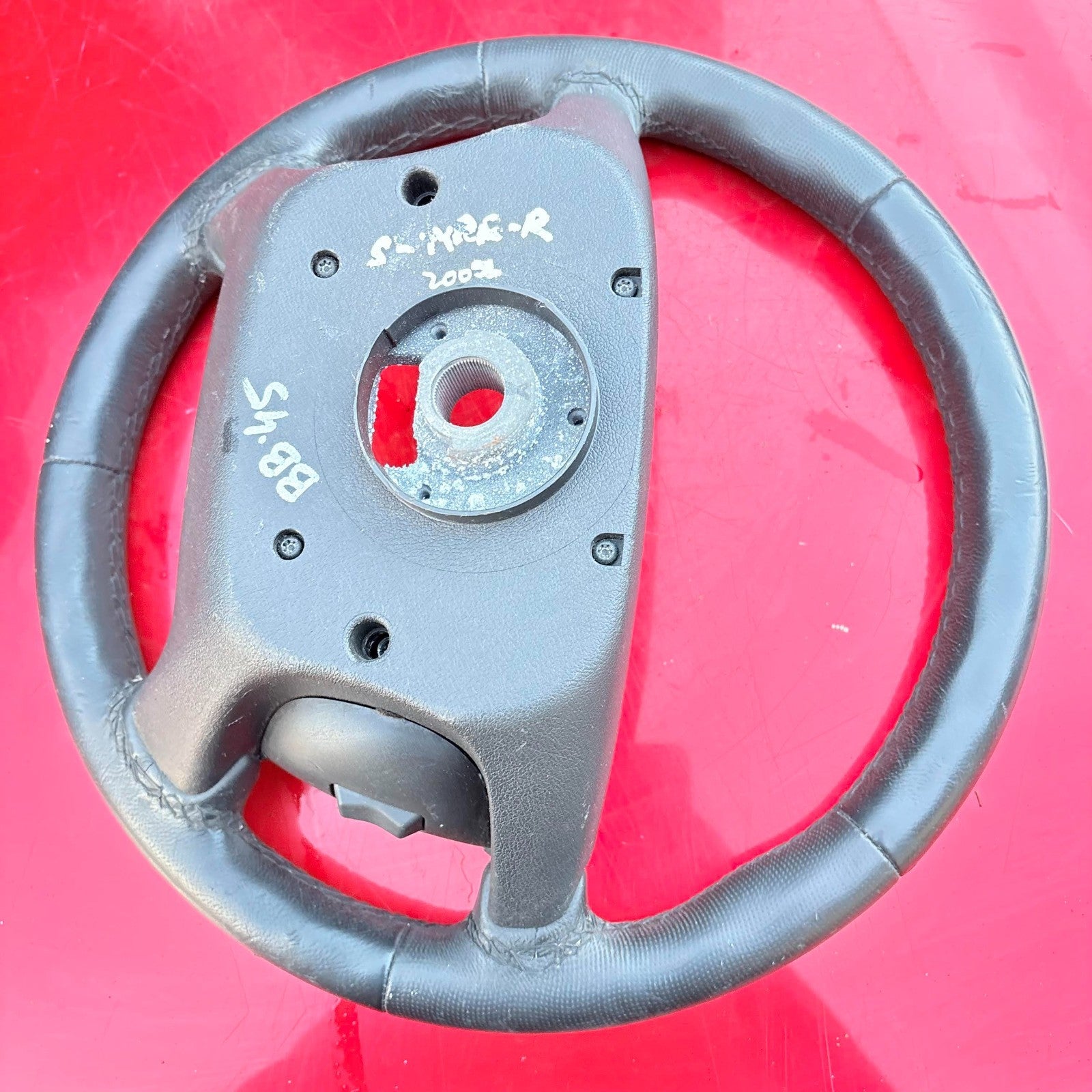 Jaguar S-Type R 2002-2007 Leather Steering Wheel Bare Sport Interior