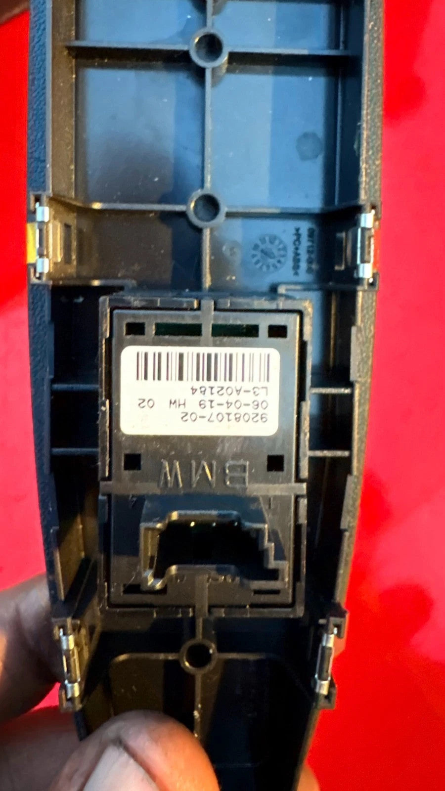 9208107 740388403 BMW 2019 Switch Window Electric Mirror Passenger Front
