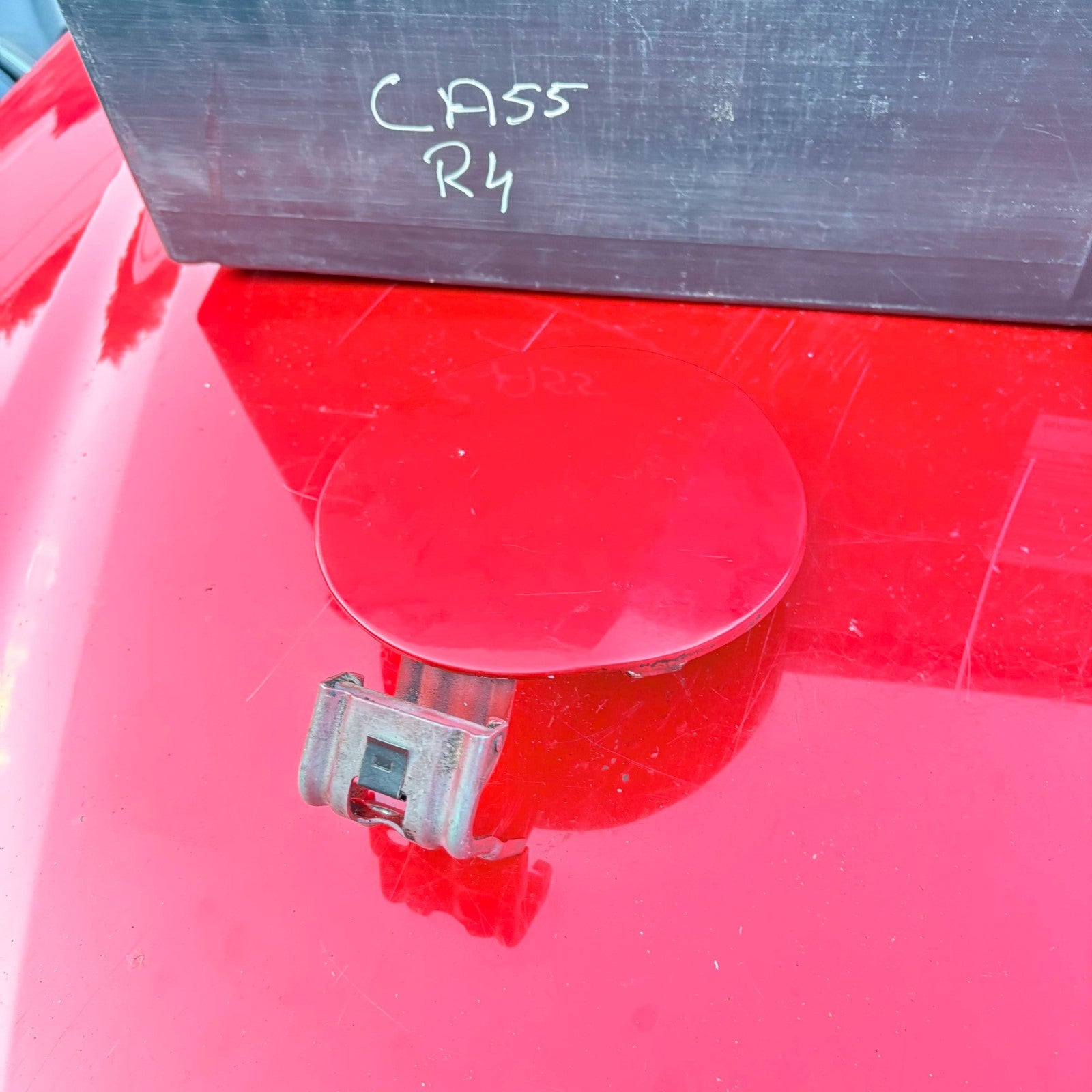 Proton Fuel Filler Flap Door Cover Red Petrol Tank Door (Photo Match) 2010