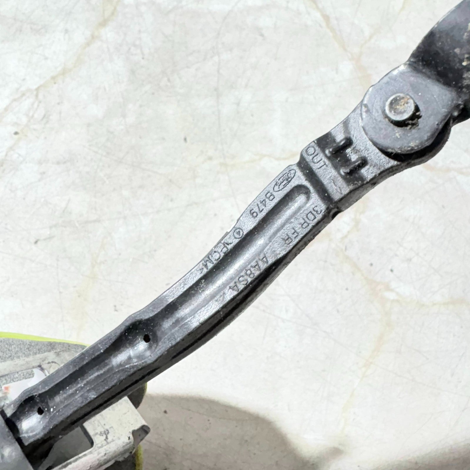 Ford Fiesta 2007 Front Passenger Left Door Stop Check Hinge Strap