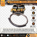 TOYOTA YARIS MK2 XP90 2005-2011 FRONT RIGHT DRIVER DOOR WEATHERSTRIP RUBBER SEAL