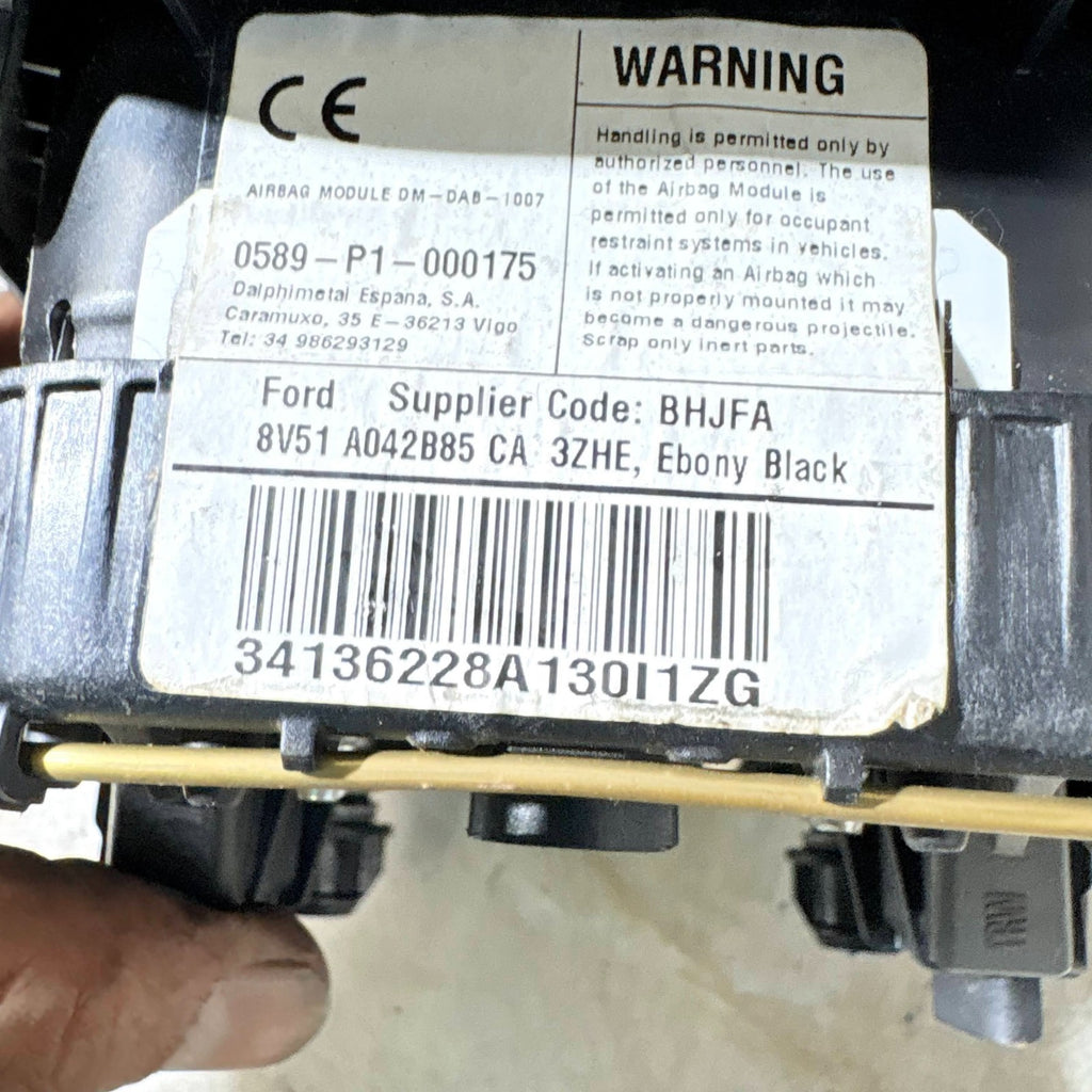 Ford Fiesta MK7 2013 Driver?s Steering Wheel Safety ABag BAM-PT1-1746