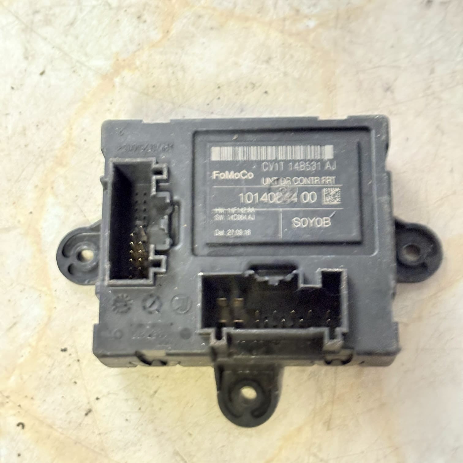 FORD FIESTA MK7 DRIVER FRONT DOOR CONTROL MODULE R7425 (OSF) (2016)