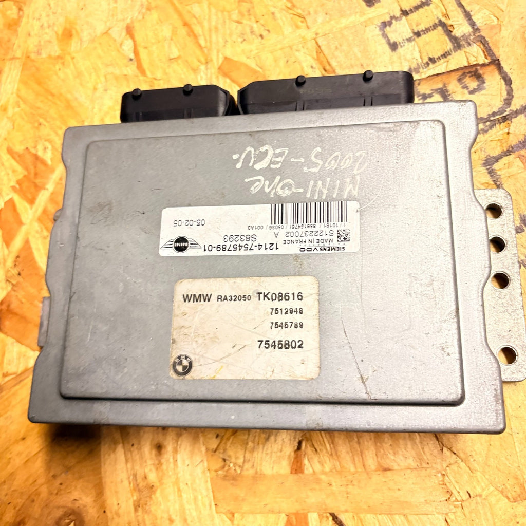 MINI ONE 2001-2008 ENGINE CONTROL UNIT ECU 1214-7545789-01