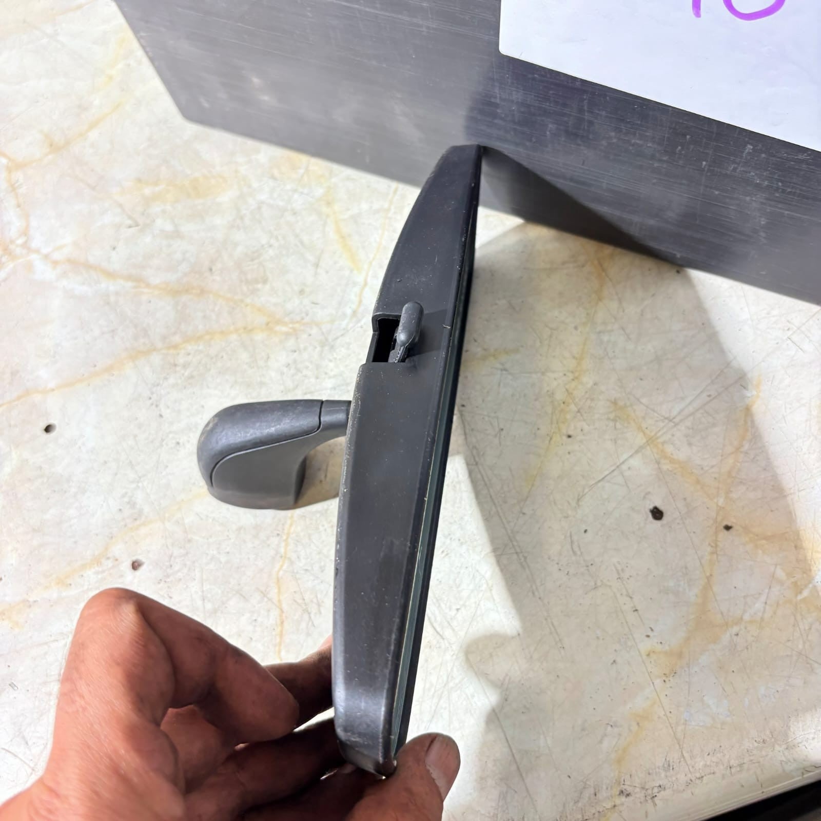 High Quality 8" Black Rear View Mirror Interior Replacement Day Night Universal