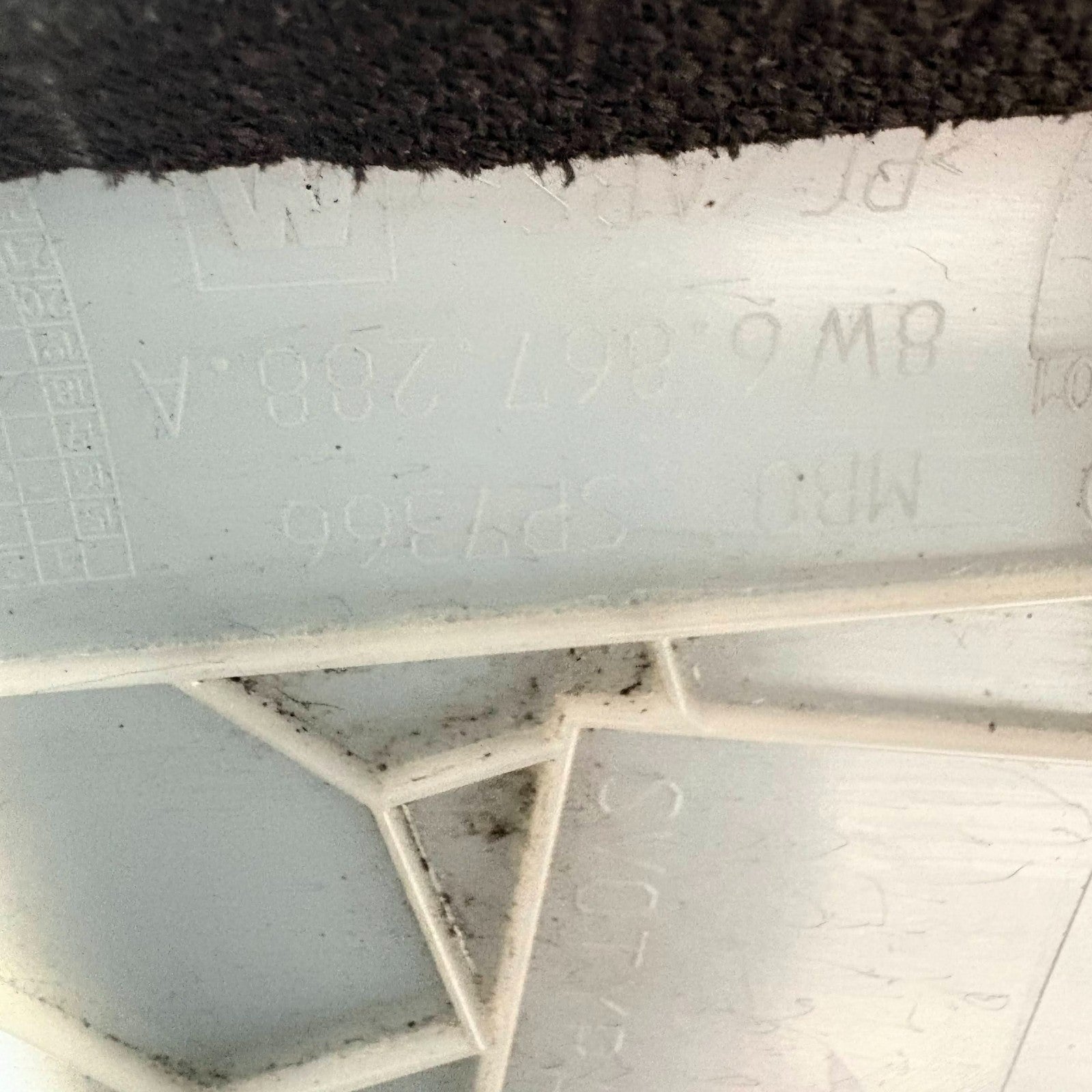 AUDI A5 F5 Right Side C Pillar Trim 8W6867288A 2019 31723914