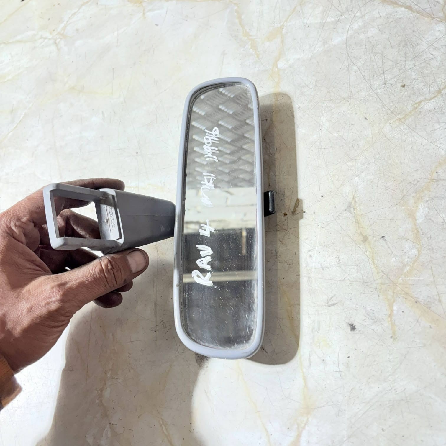Toyota RAV4 Mk1 1994-2000 Interior Cabin Rear View Mirror Glass e200469