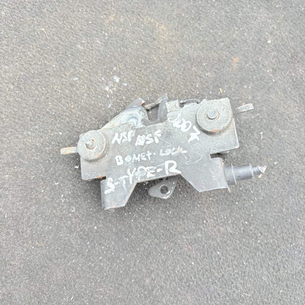 2007 JAGUAR S-TYPE R BONNET LOCK LATCH CATCH MECHANISM FRONT LEFT SIDE