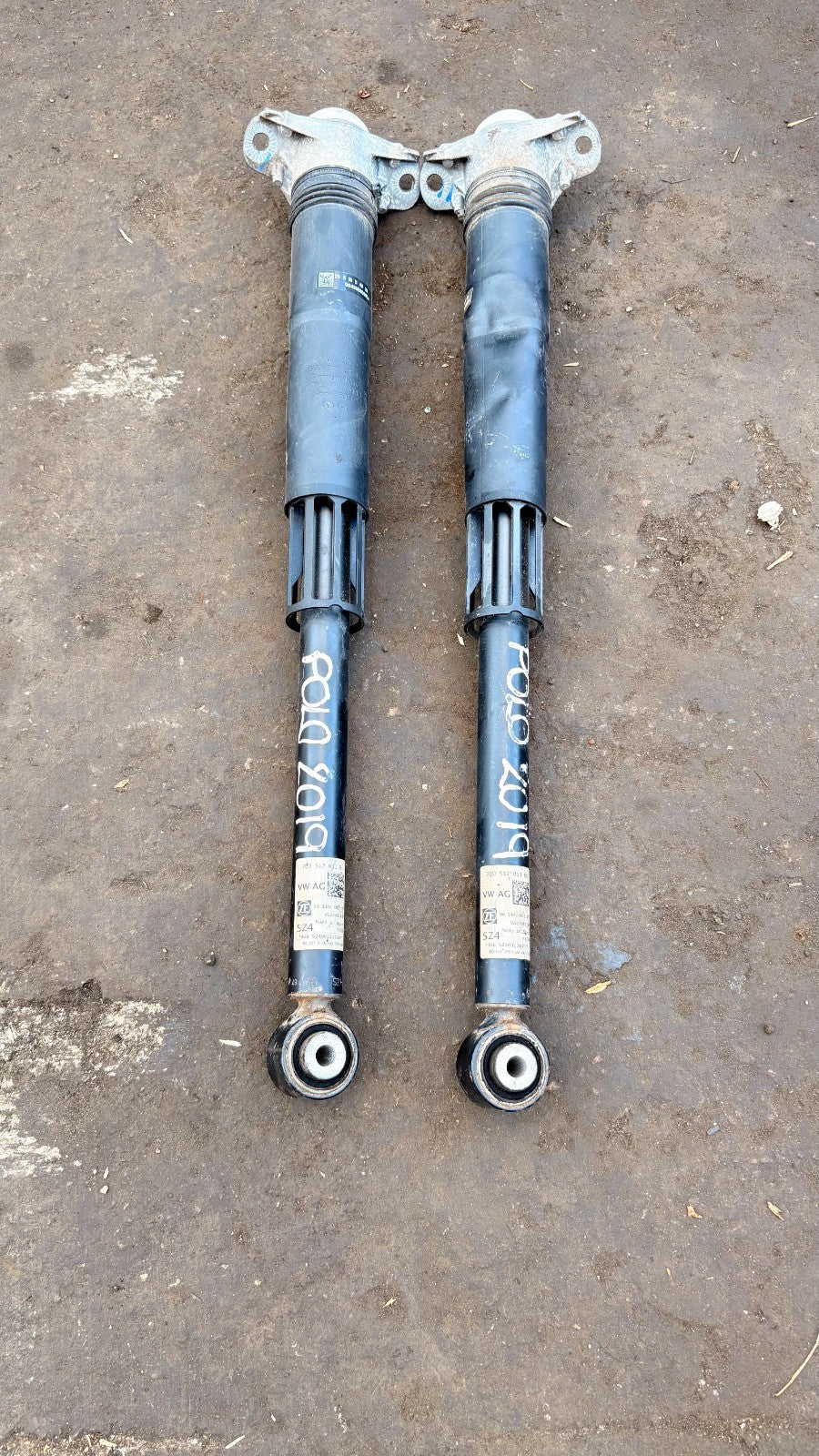 VW POLO MK6 2019 DRIVER SIDE REAR SHOCK ABSORBER DAMPER LEG 2Q0512013BE