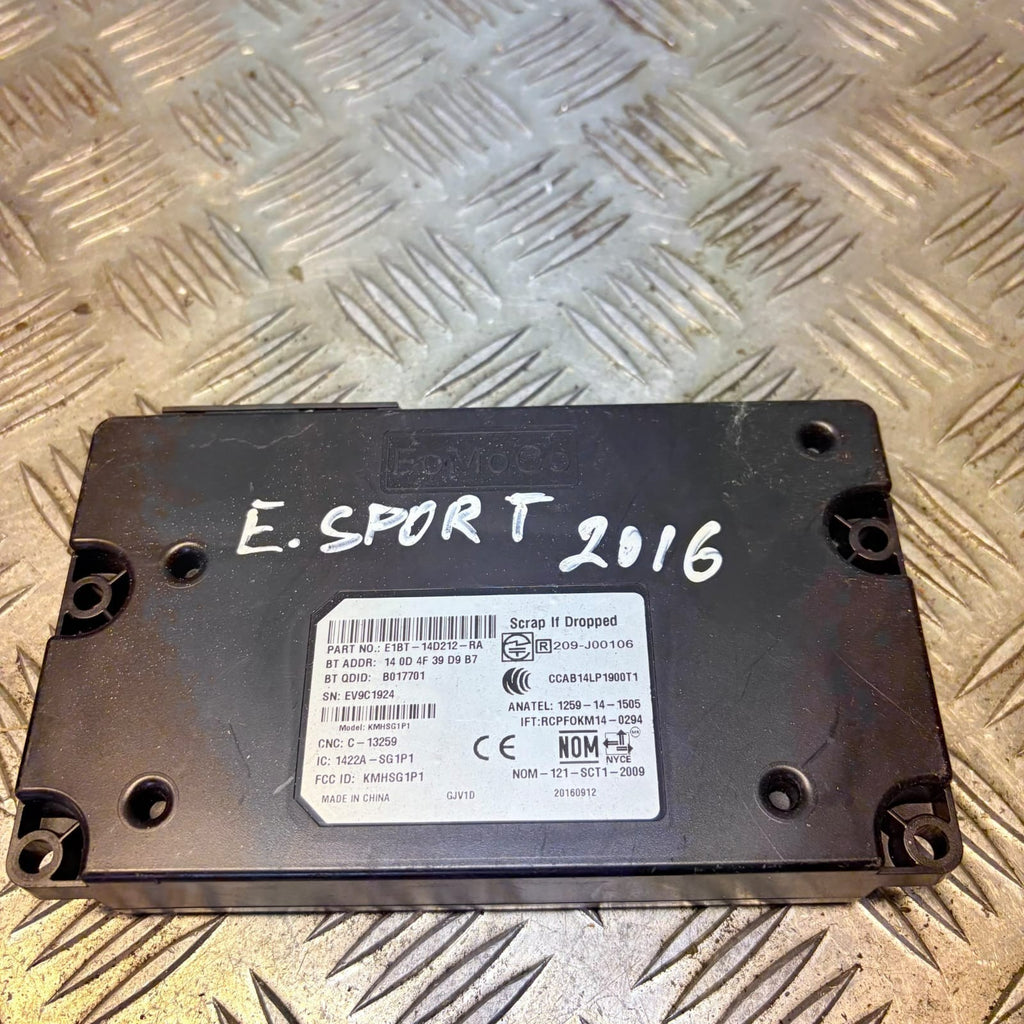 FORD TRANSIT MK4 Bluetooth Control Unit EK2T-14B428-RA R209-J00106 2.0D 2016