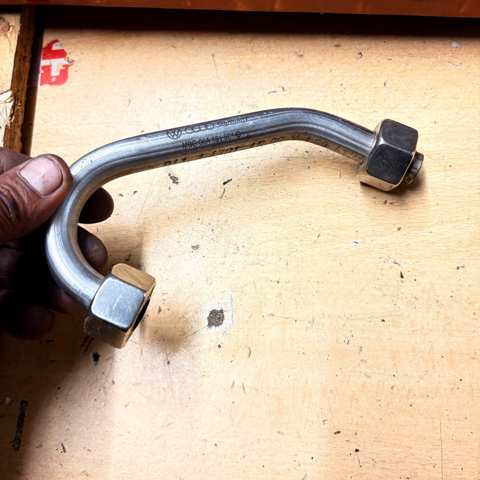 VW Beetle 2.0 Petrol 1998-2005 EGR Valve Pipe 06A131581C