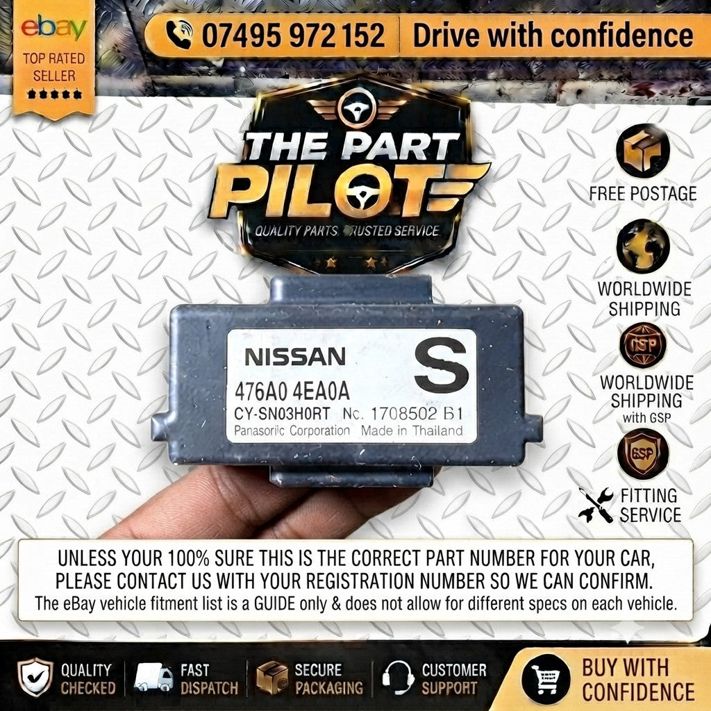 NISSAN QASHQAI J11 1.5 dCi ANTI SKID CONTROL MODULE ESP ECU 476A04EA0A 2013-2020