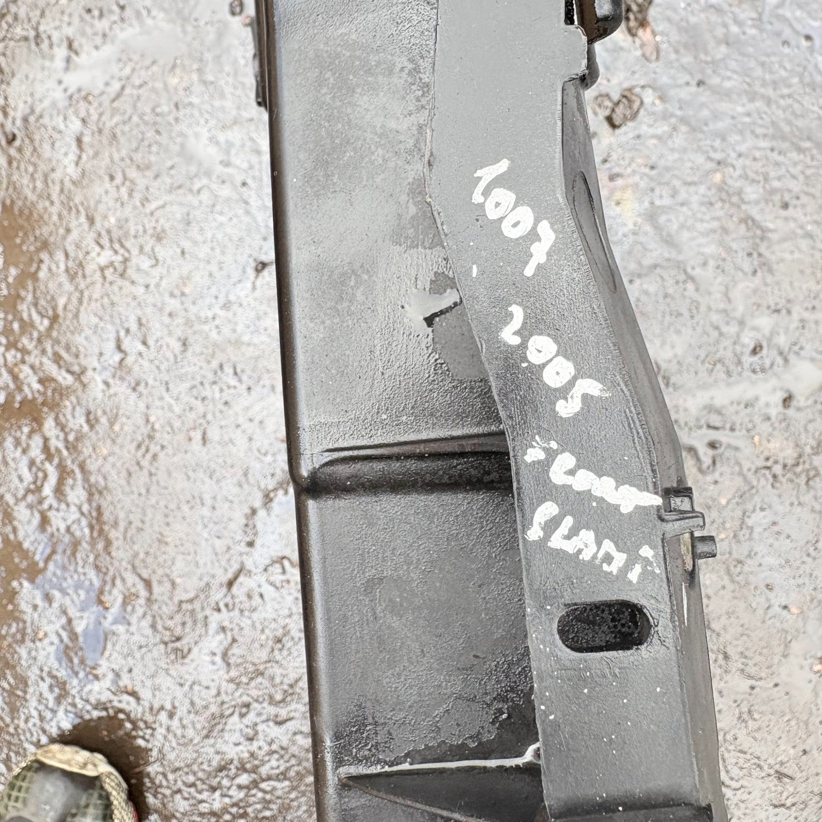 Peugeot 1007 2005 radiator support slam panel 1854680016