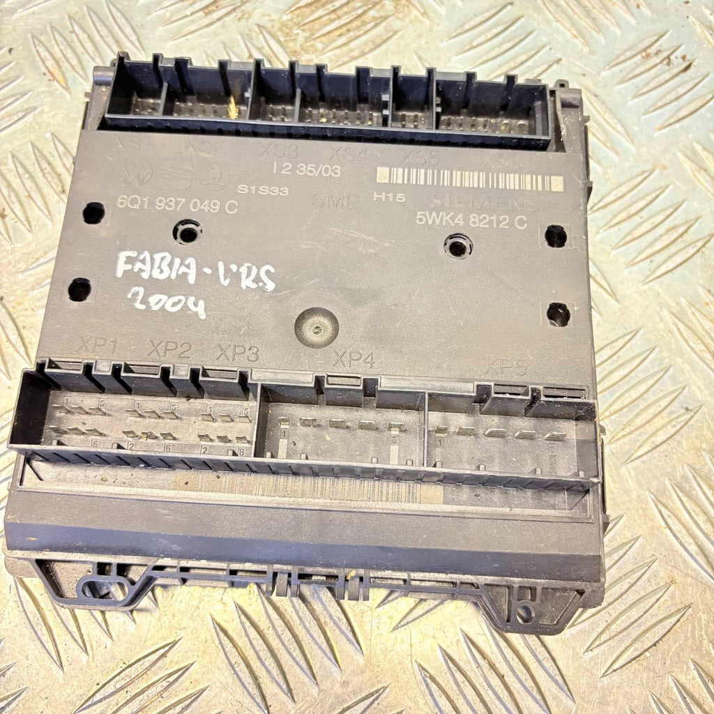 Skoda Fabia VRS 2004 Onboard Power Supply Control Unit 6Q1 937 049 C