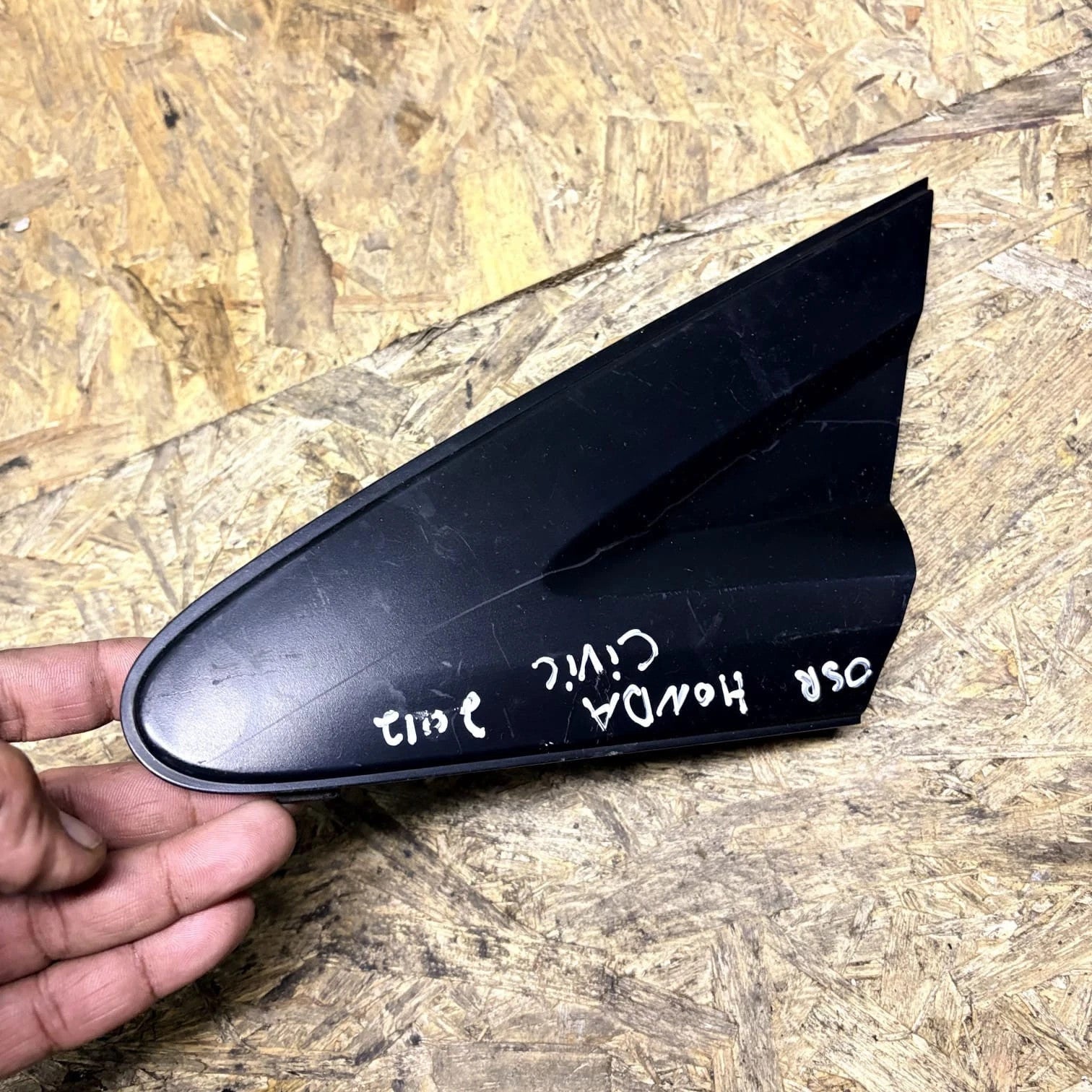 Honda Civic 2008-2011 Wing Mirror Pillar Corner Trim Cover LH 75495-SMG-E10