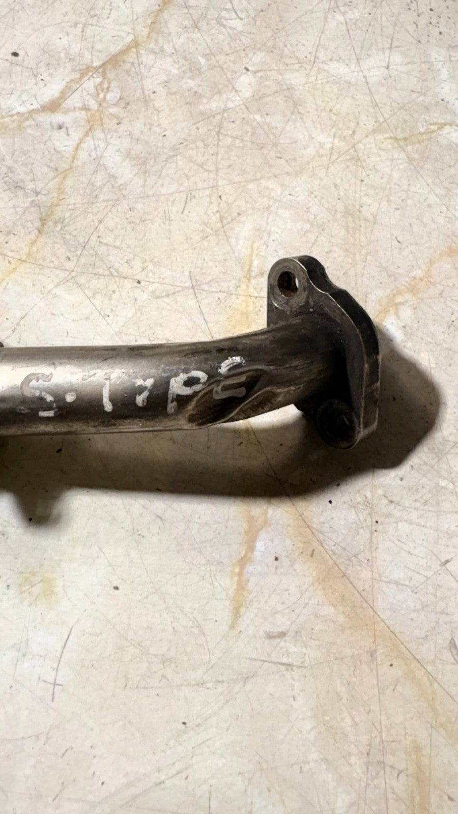 Jaguar S-Type EGR valve line pipe hose