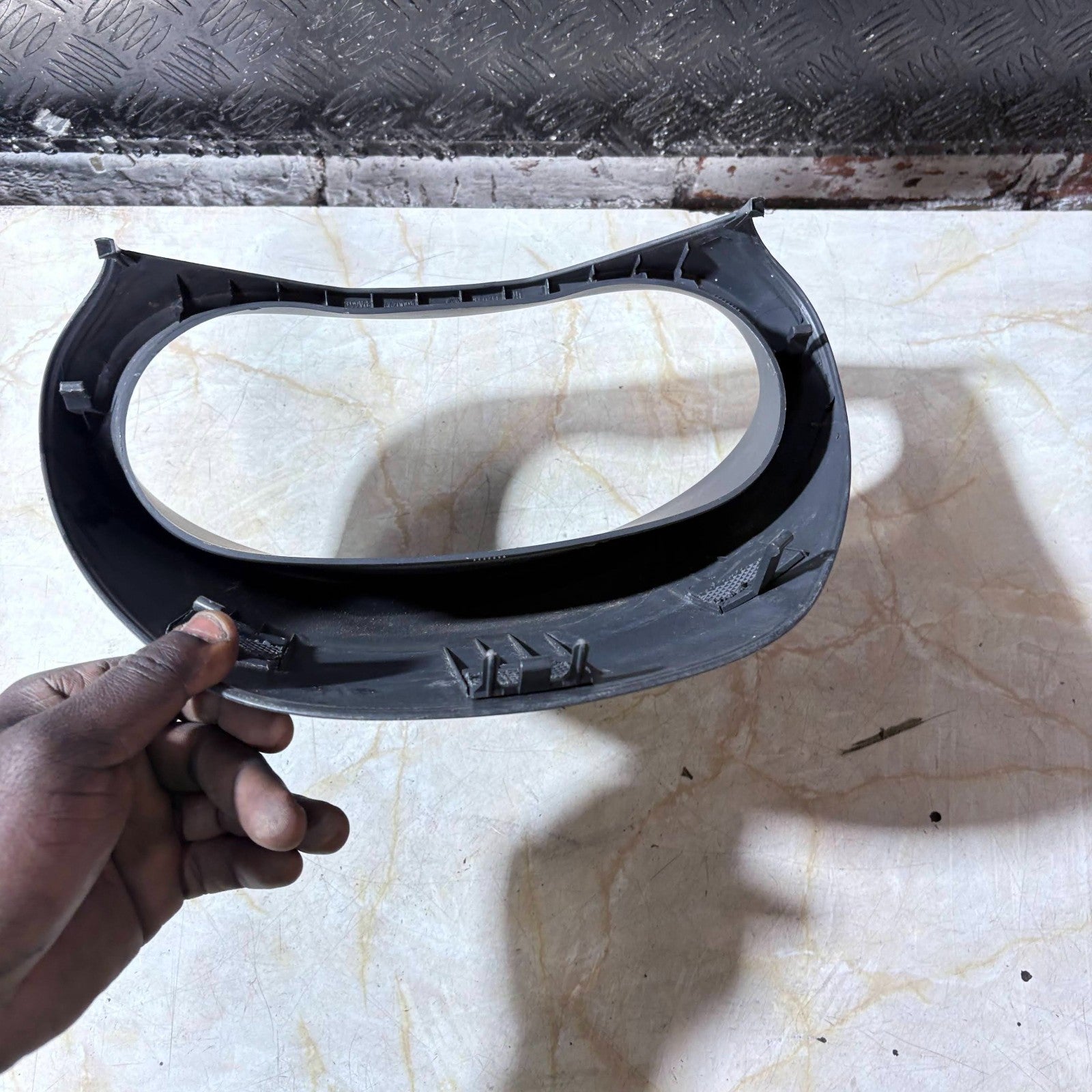 VAUXHALL CORSA D 2006-2014 SPEEDOMETER CLUSTER SURROUND TRIM PANEL 13205180