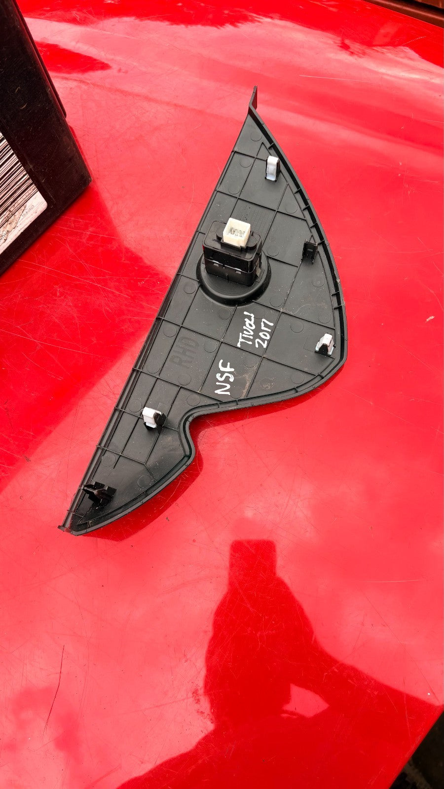 2017 SSANGYONG TIVOLI PASSENGER AIRBAG CONTROL SWITCH & TRIM