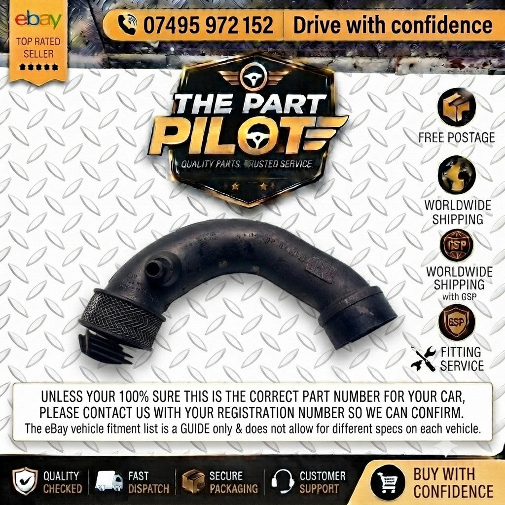 Renault Clio II Mk2 Facelift 1.2 Petrol Air Intake Hose Pipe 7CO 1019 592