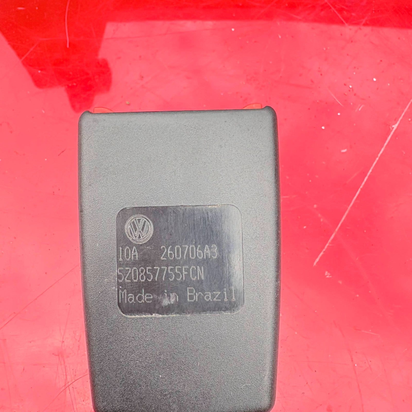 VW Fox 2005-2011 Passenger Front Left Side Seat Belt Buckle 5Z0857755FCN