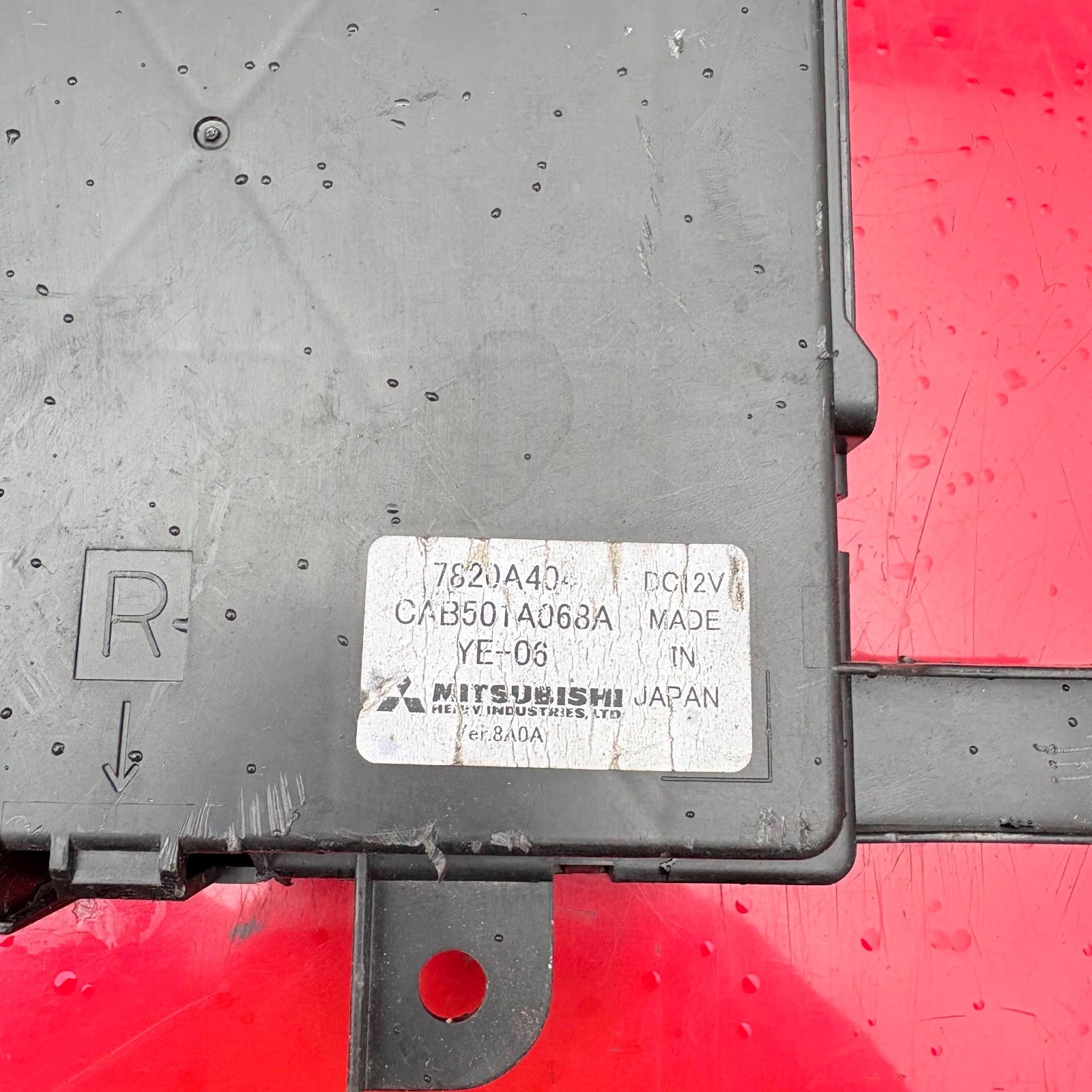 Mitsubishi Lancer 2011 Heater Control Module 7820A404