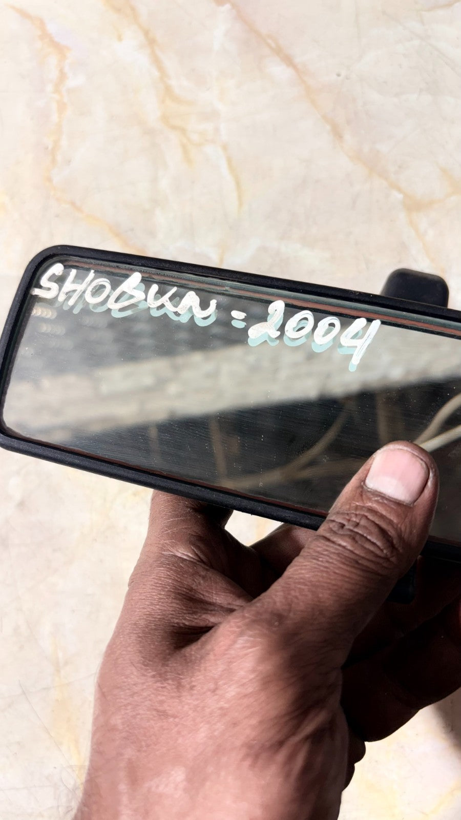 Interior Rear View Mirror Mitsubishi Shogun E30154946 2004