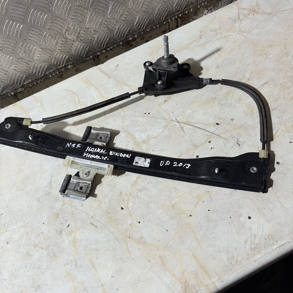 Volkswagen Up Left Front PAssenger Side Window Regulator Mechanism LH936706