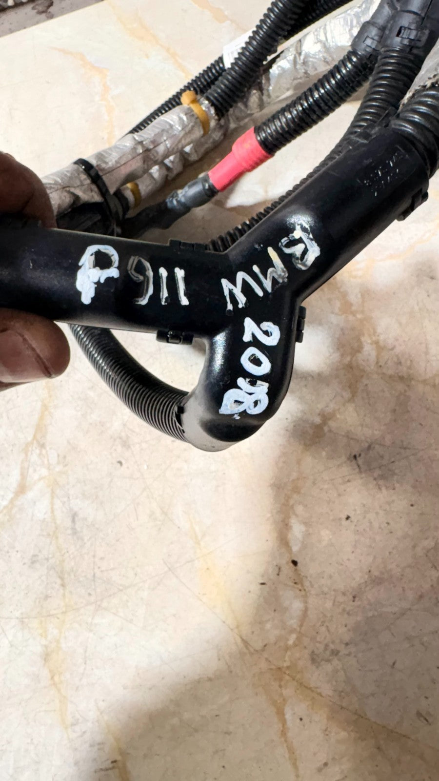 BMW 116.D 2018 Positive And Negative Battery Cables 8575745