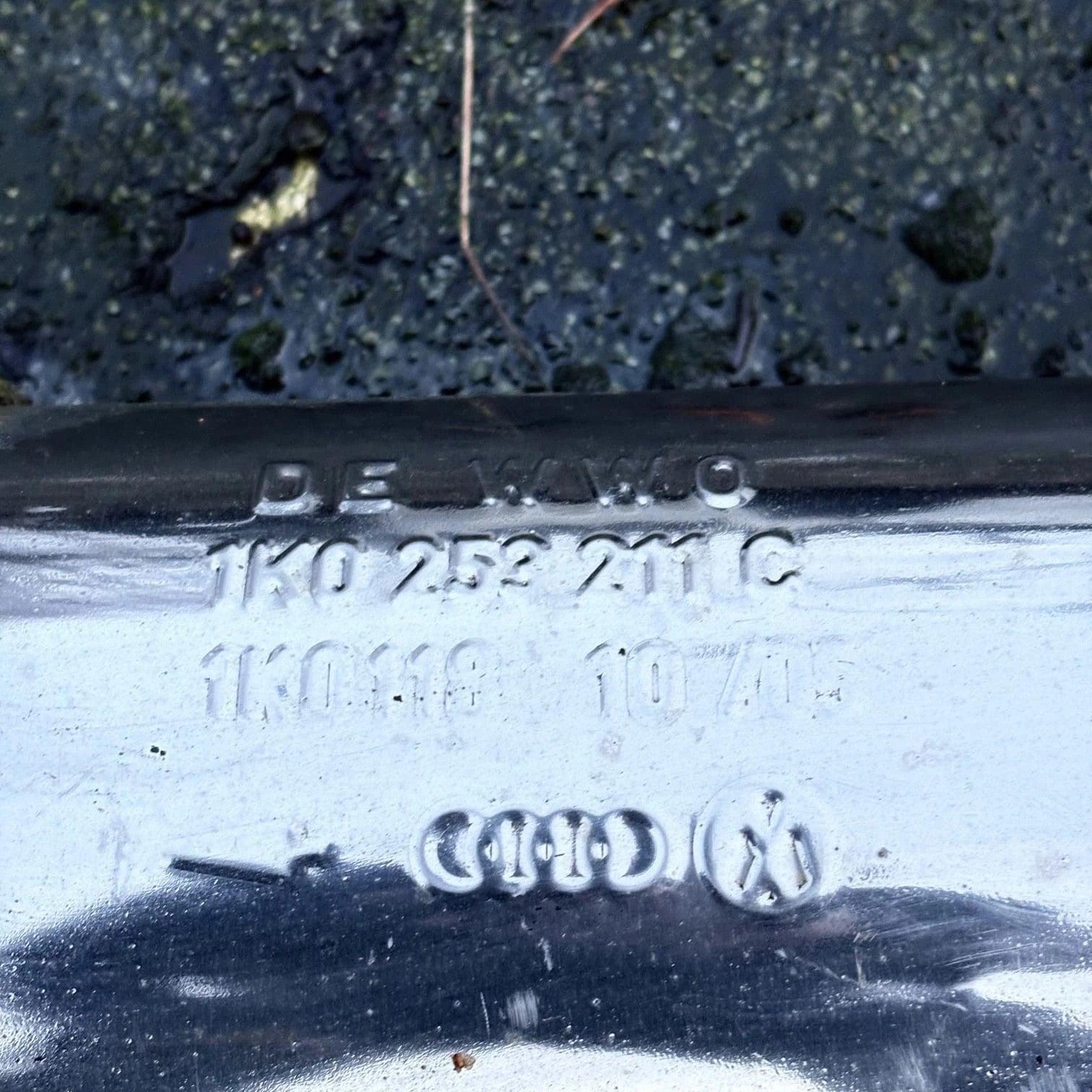 Audi A3 8V Exhaust System parts number 1K0253611C