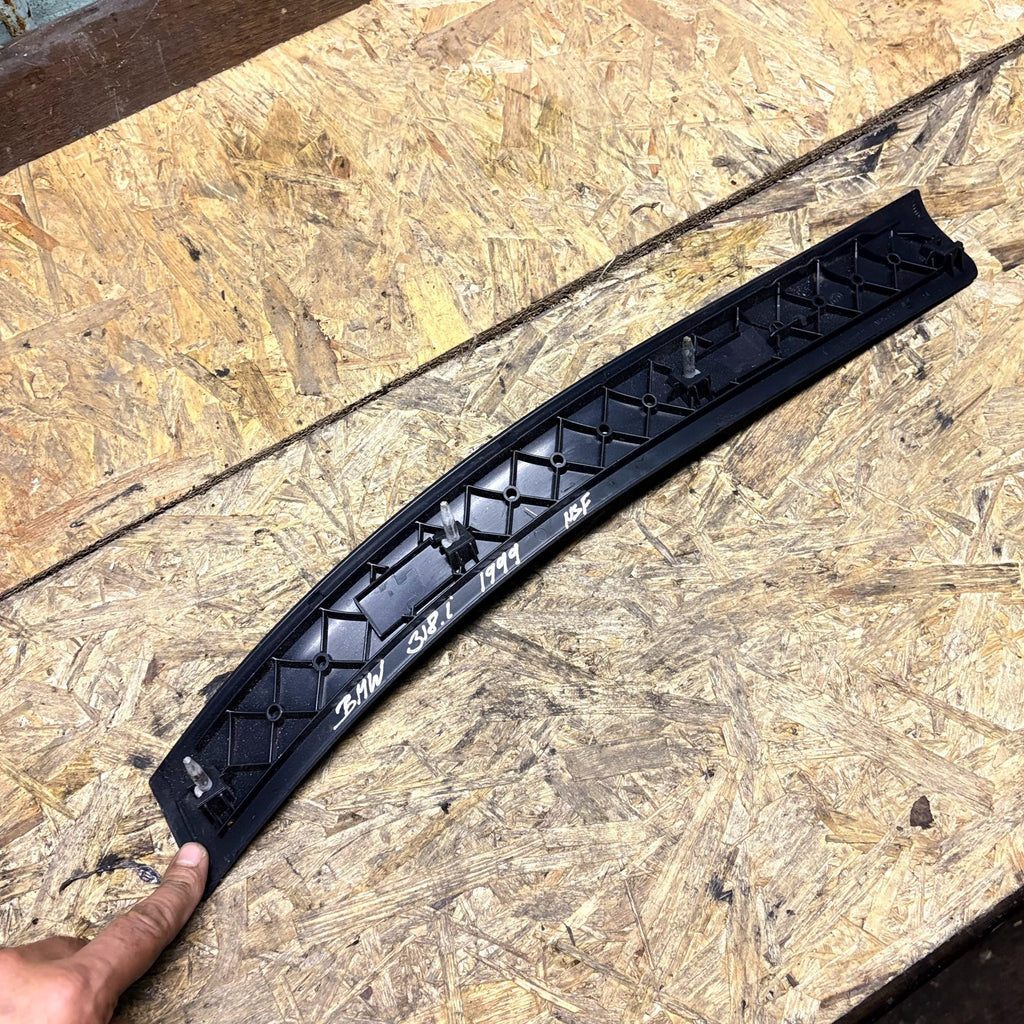 BMW 3 Series E46 Passenger Dash Trim Panel Left Graphite RHD 8214669 51458214669