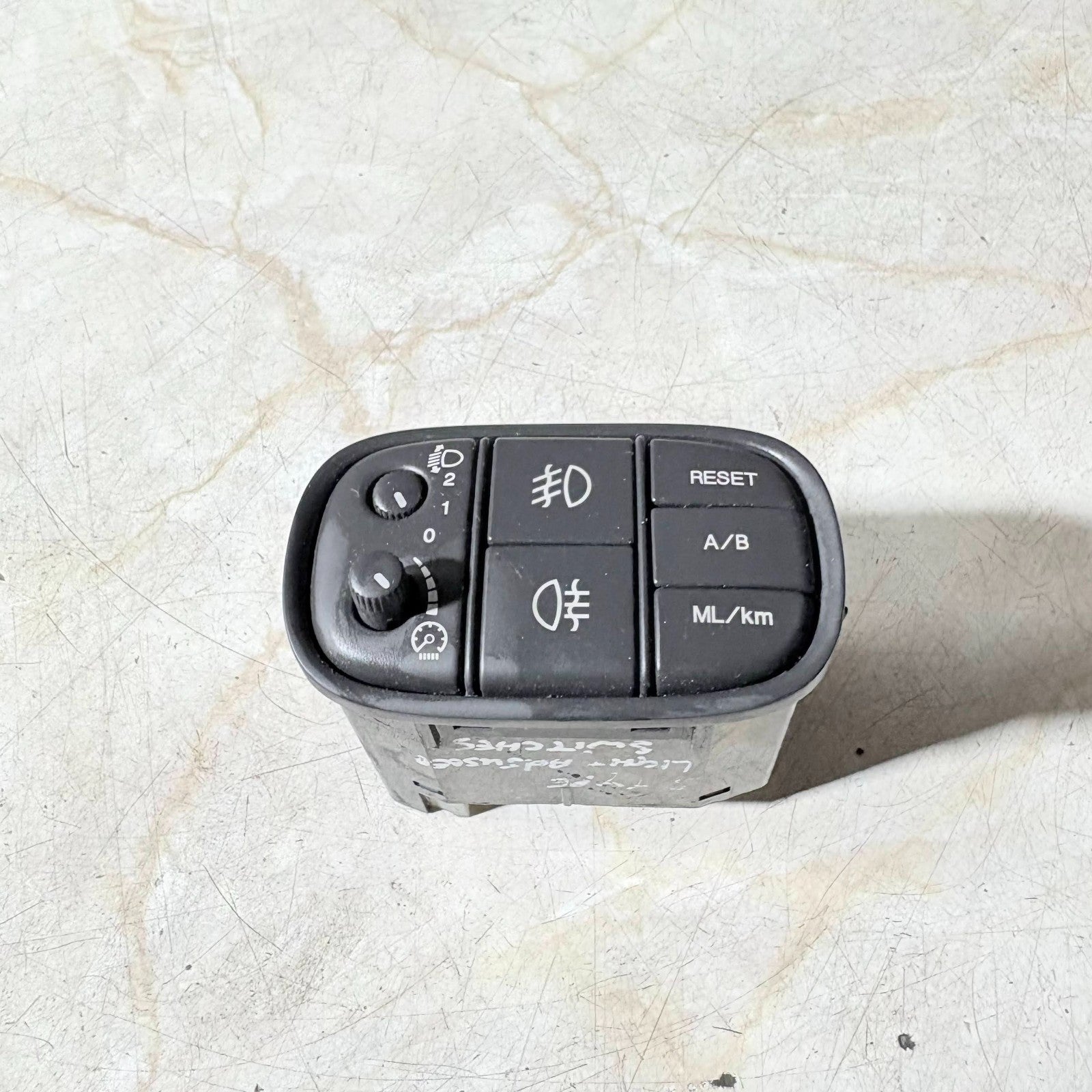 1999?2007 Jaguar S-Type Dash Switch Panel (Headlight/Fog/Cruise)