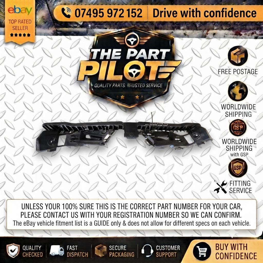 VW Golf Mk6 Bluemotion 08-13 Right Side Rear Bumper Bracket 1K6807393EZT