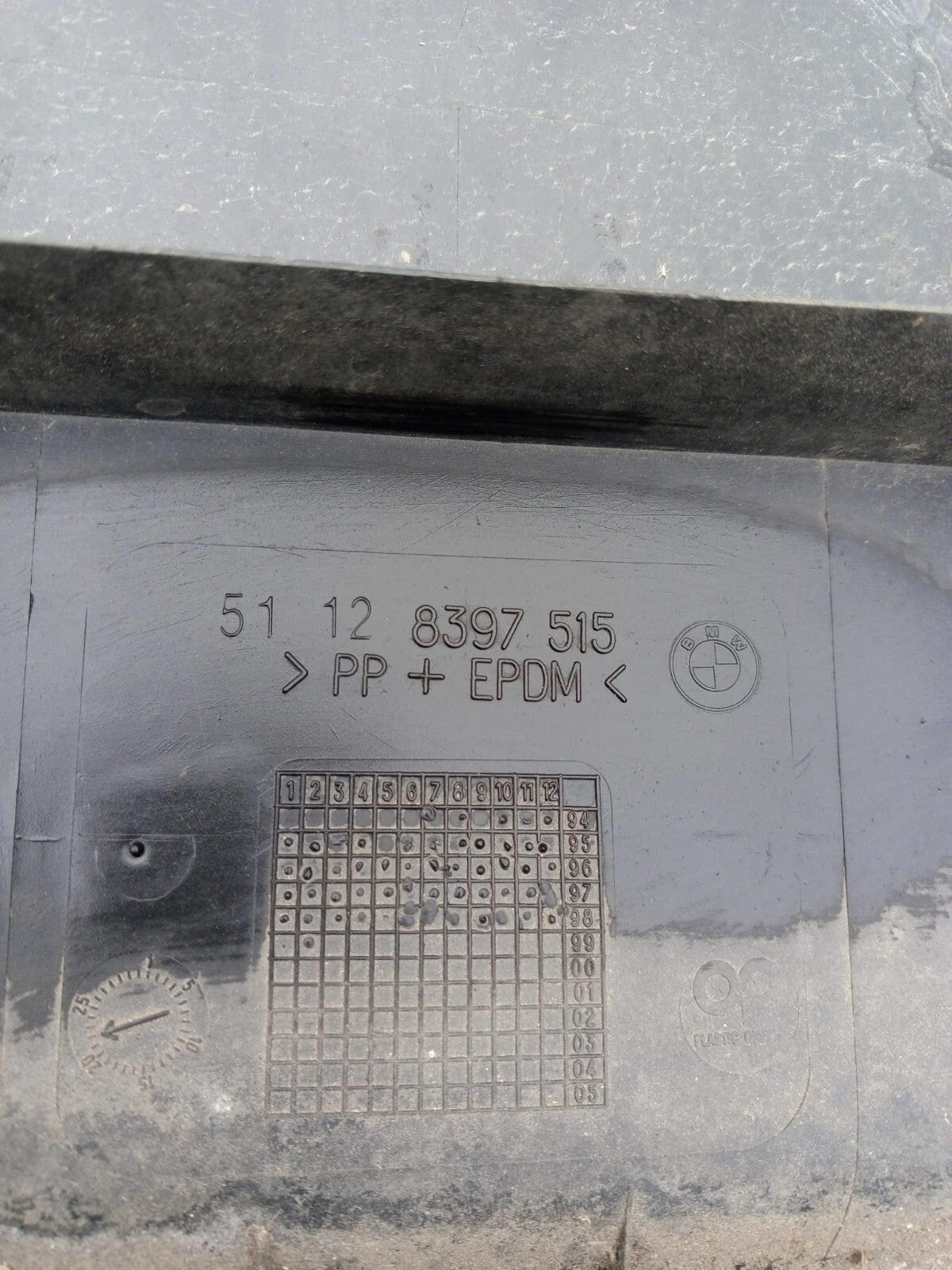 BMW Z3 E36/7 Roadster 1.8 1.9 1995-Apr99 Rear Bumper Black 51128397515 FREE P&P
