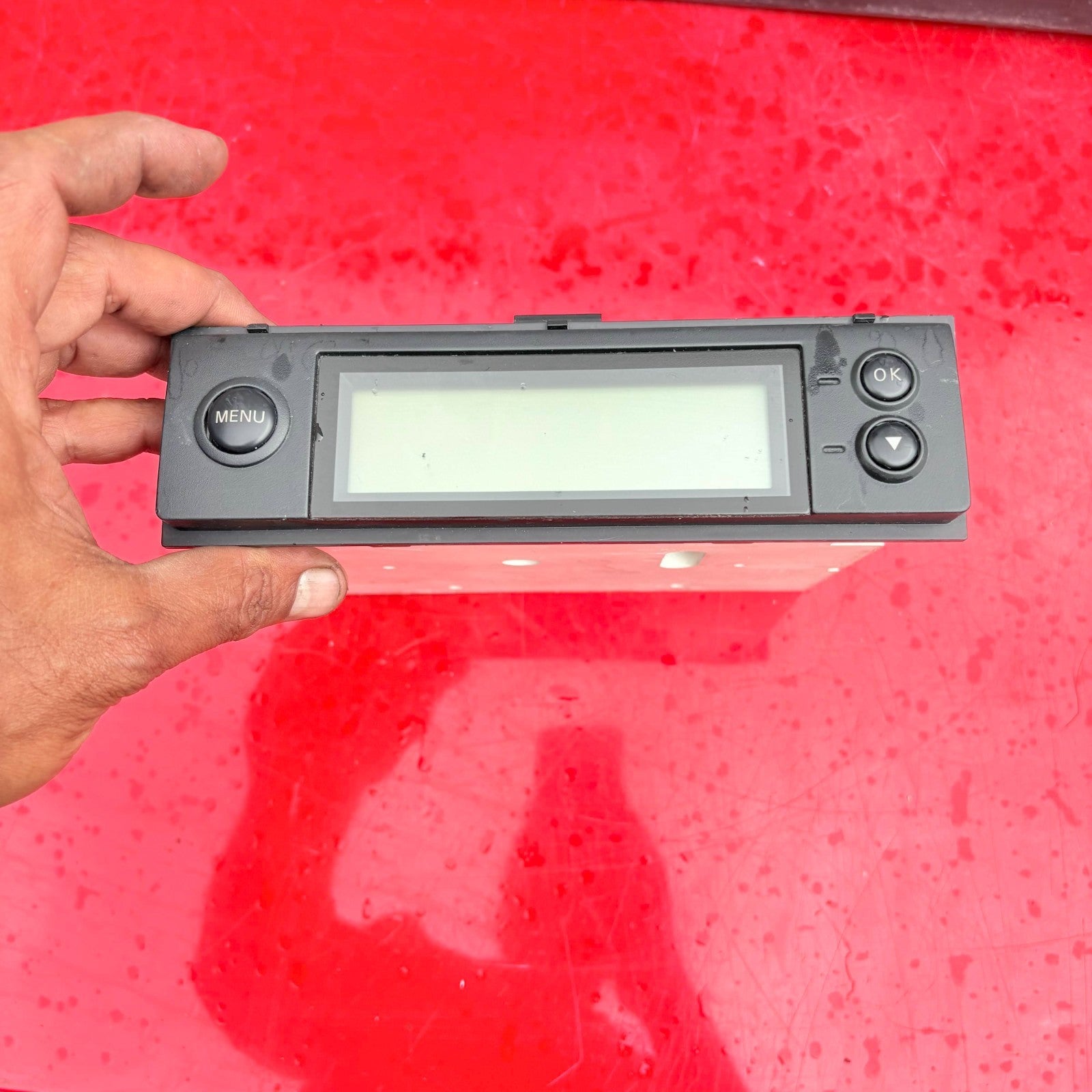 2005 Nissan Micra Digital Info Information Clock Display Screen Monitor AX609