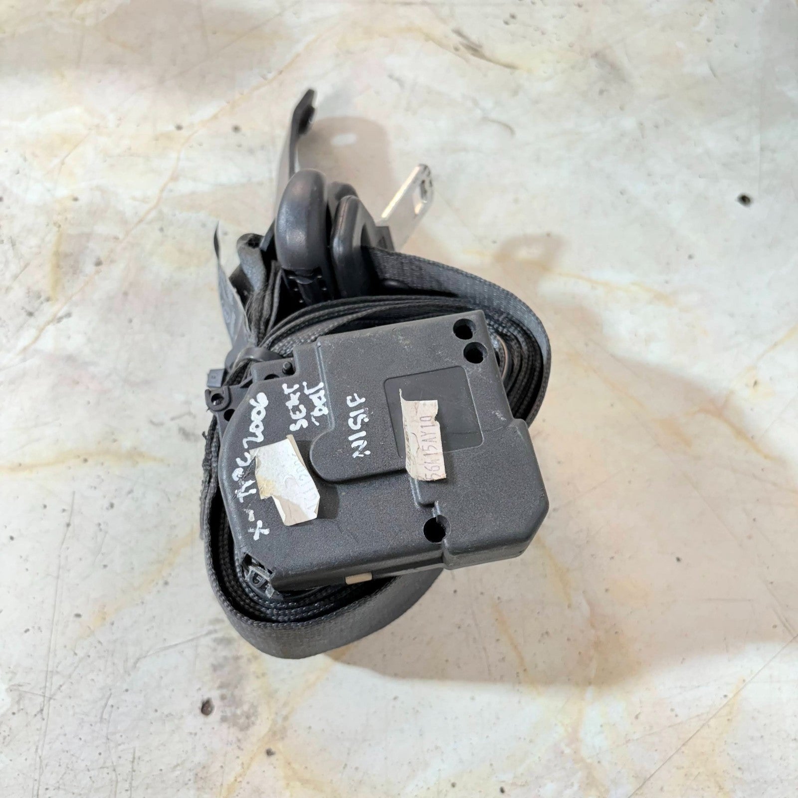 JAGUAR X-TYPE SPORT E4 2006 SEAT BELT FRONT PASSENGER SIDE 4X43-F61295-CE