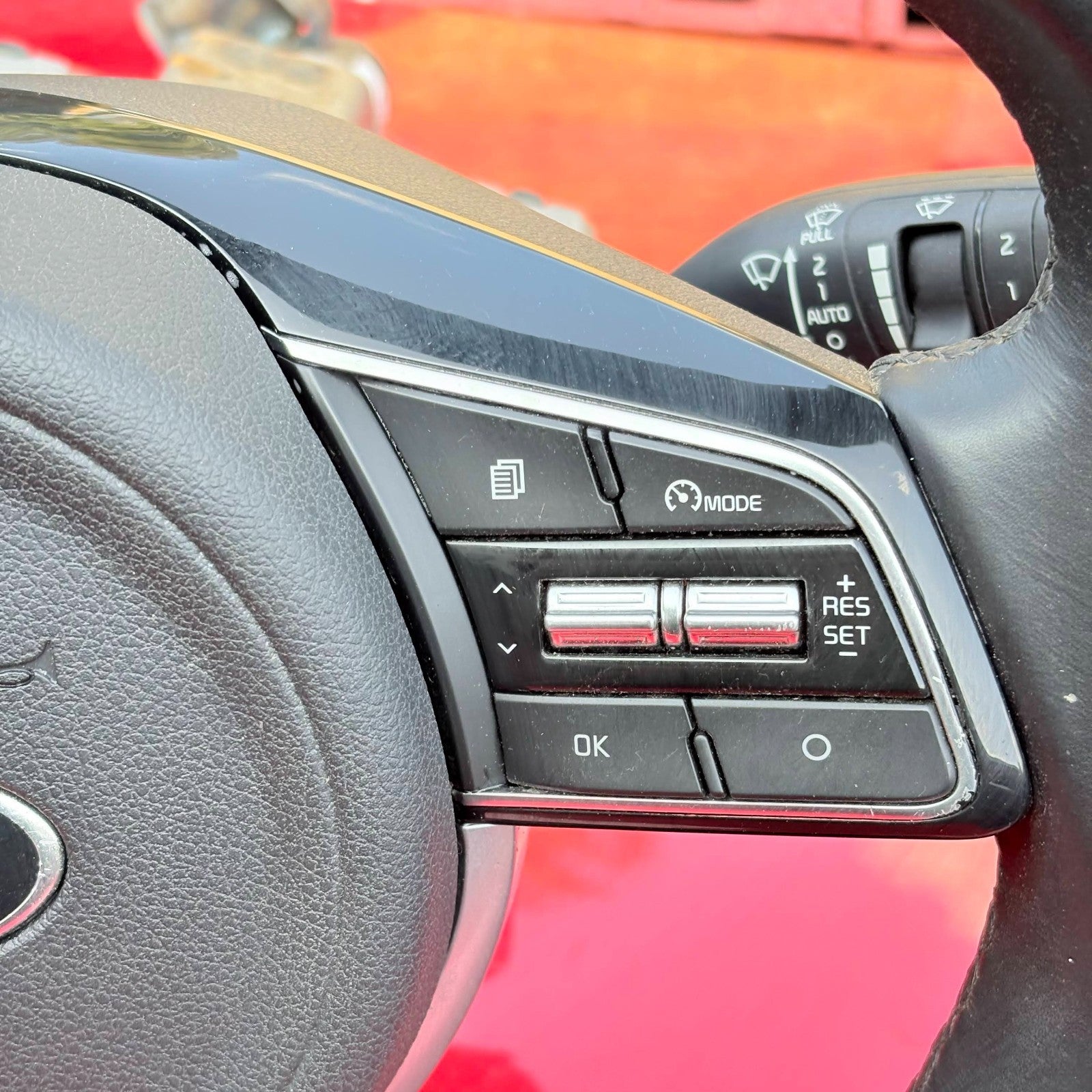 KIA SPORTAGE QL MK4 FACELIFT LATE 2018-2021 STEERING COLUMN WHEEL 93404D9962