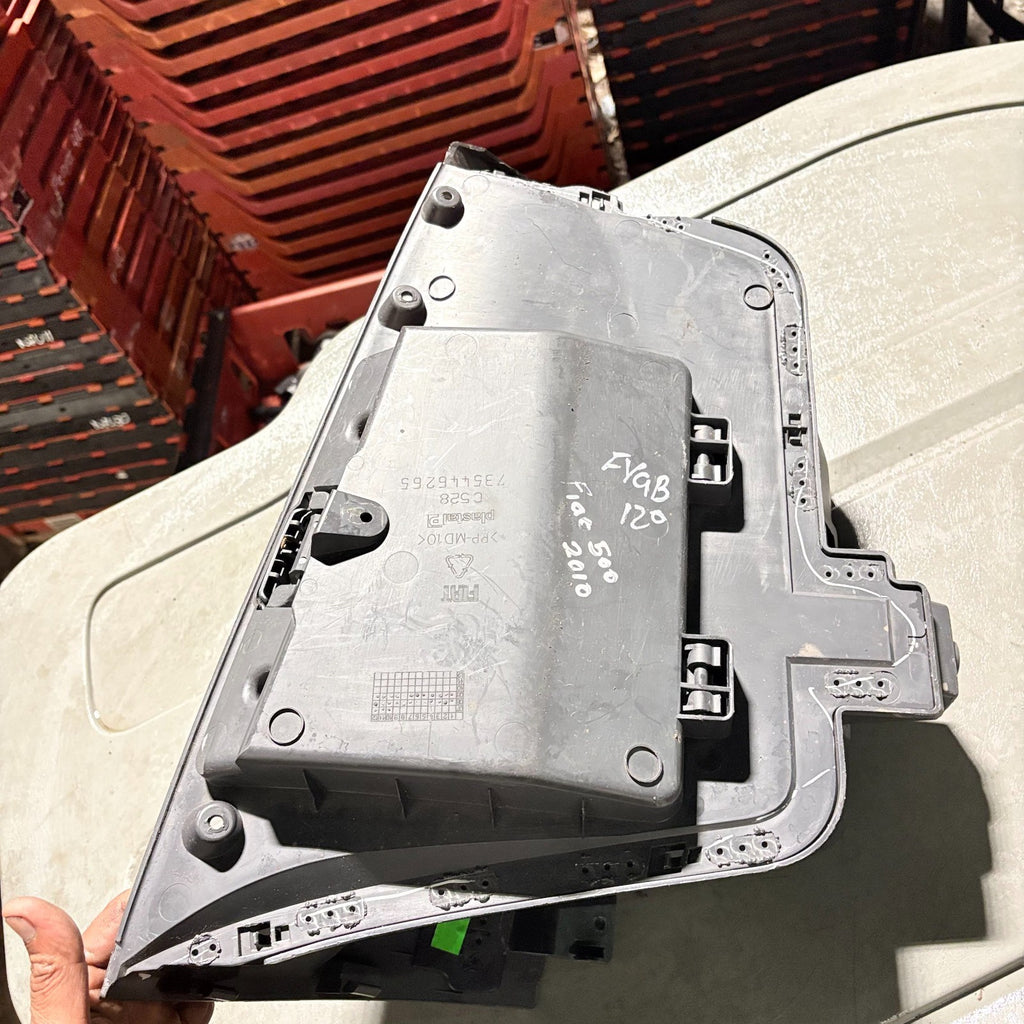 Fiat 500 Mk1 RHD Dashboard Glove Box Storage Compartment 735446265 2007-2014