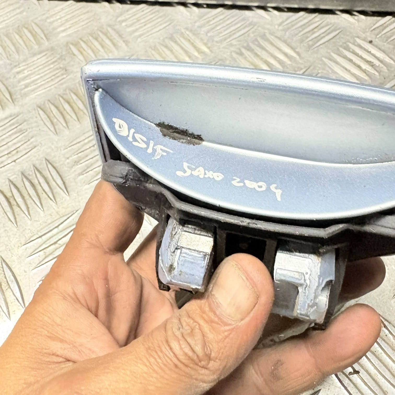 PEUGEOT PARTNER 2004 NSF PASSENGER FRONT EXTERIOR DOOR HANDLE