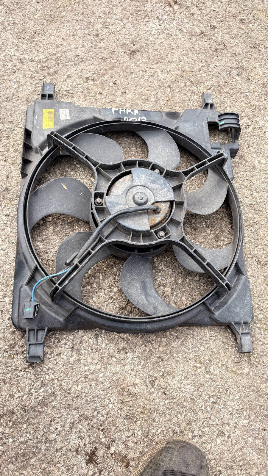 RADIATOR FAN COOLING FAN CHEVROLET SPARK A005381 2008-2015