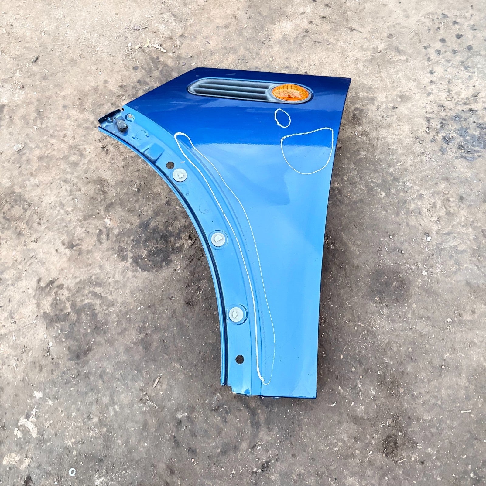 MINI Hatch R50 R53 2002-2006 Front Left Wing Fender Side Panel NSF Blue