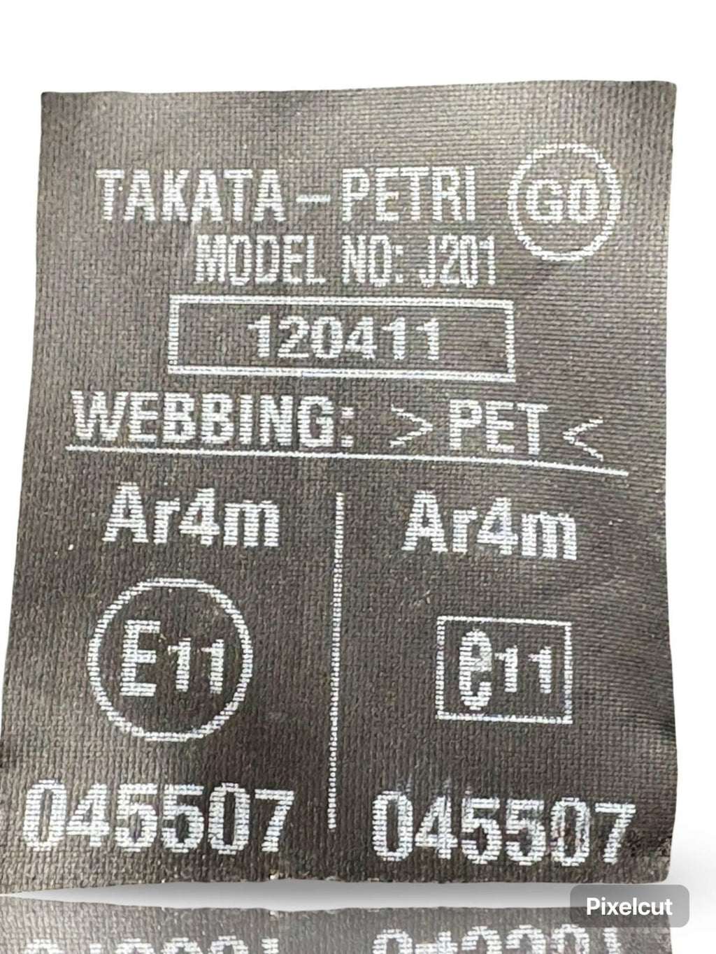 Honda Civic Right Offside Rear Seat Belt 045507 Mk8 2011