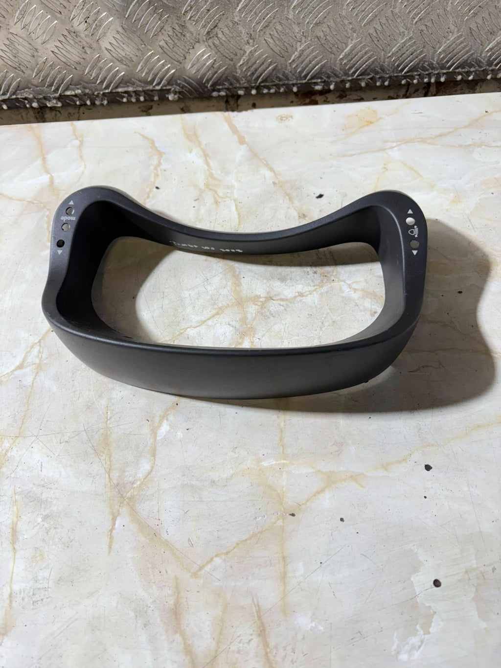 FIAT PANDA 2008 SPEEDO CLOCKS DASHBOARD SURROUND TRIM 735320192